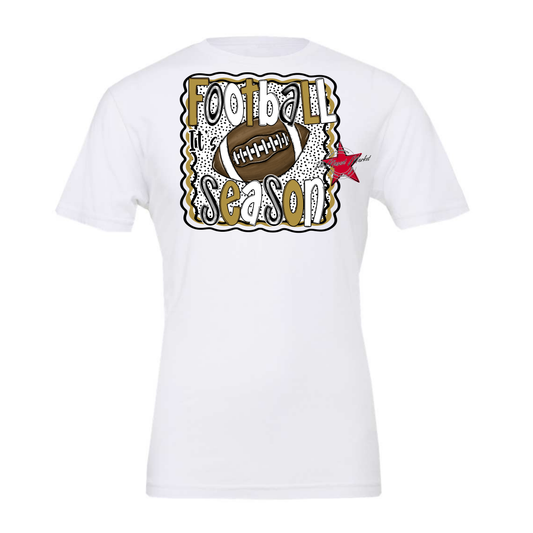 It's Football Season Dot Design-Gold
