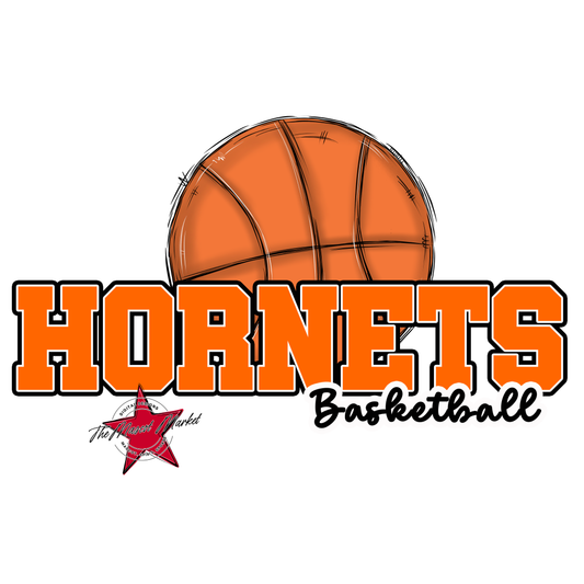 Hornets Varsity Basketball-Orange