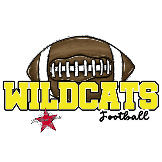 Wildcats Varsity Football-Bright Yellow