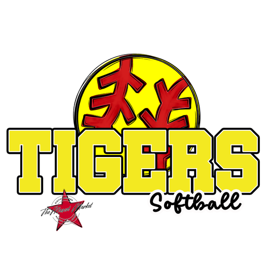 Tigers Varsity Softball-Bright Yellow