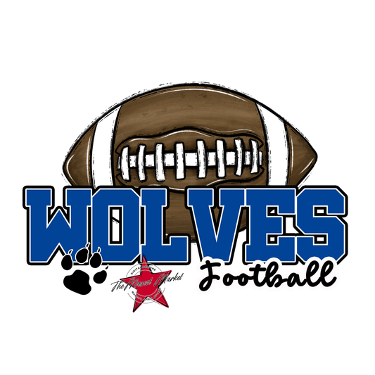 Wolves Varsity Football-Off Blue