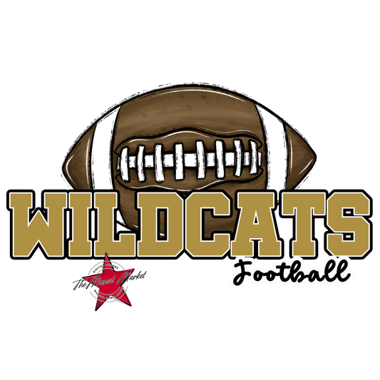 Wildcats Varsity Football-Gold