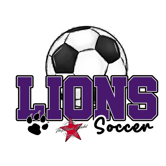 Lions Varsity Soccer-Purple