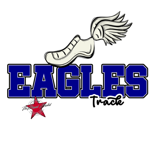 Eagles Varsity Track Design-Blue