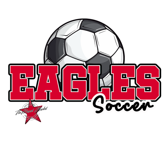 Eagles Varsity Soccer Design-Red