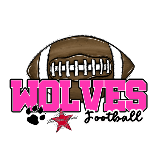 Wolves Varsity Football-Pink