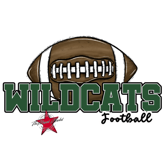 Wildcats Varsity Football-Green