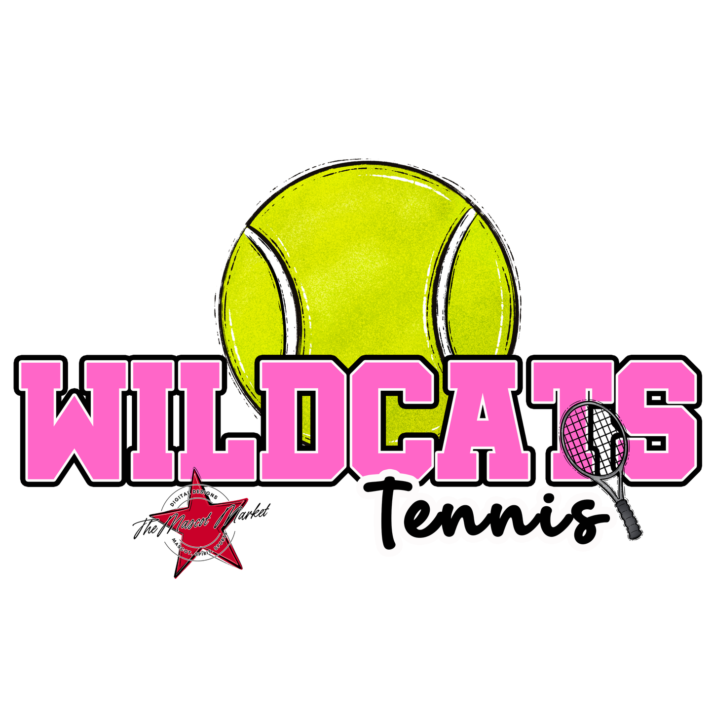 Wildcats Varsity Tennis-Baby Pink