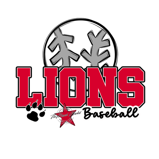 Lions Varsity Baseball-Red