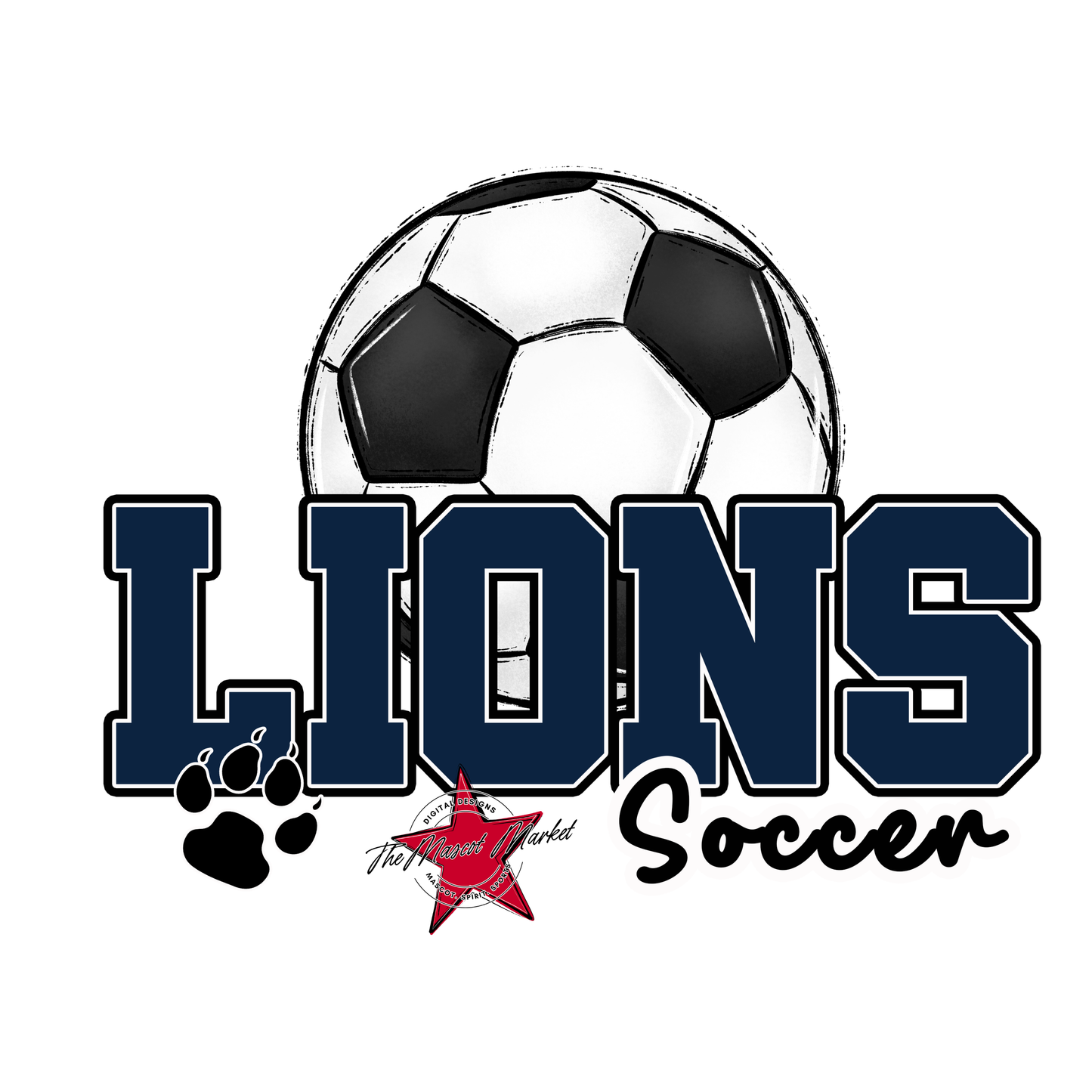 Lions Varsity Soccer-Navy