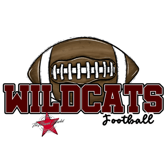 Wildcats Varsity Football-Maroon