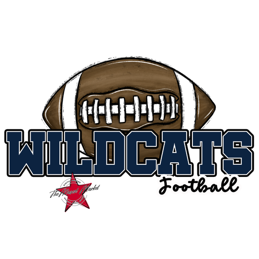 Wildcats Varsity Football-Navy