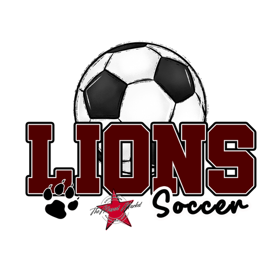 Lions Varsity Soccer-Maroon