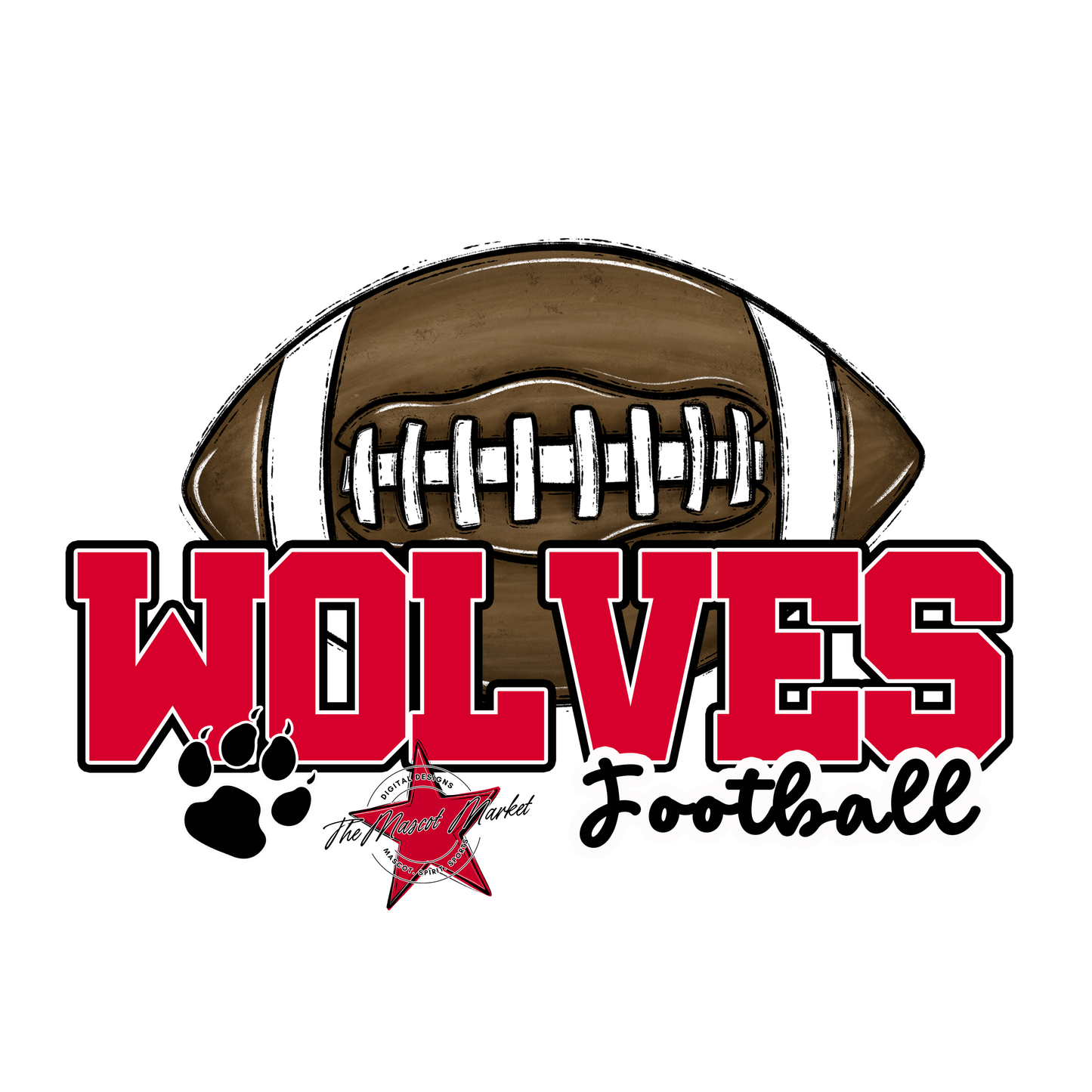 Wolves Varsity Football-Red