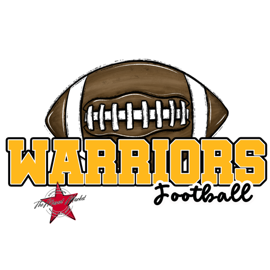 Warriors Varsity Football-Yellow