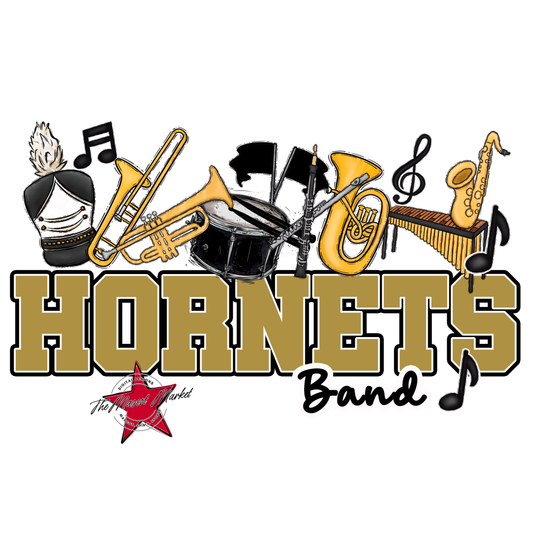 Hornets Varsity Band-Gold