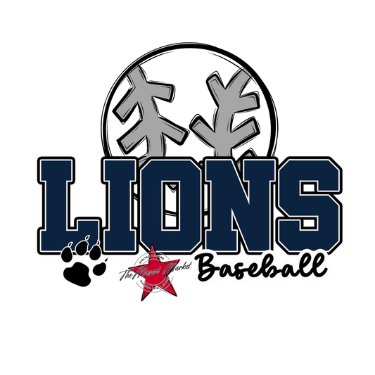 Lions Varsity Baseball-Navy