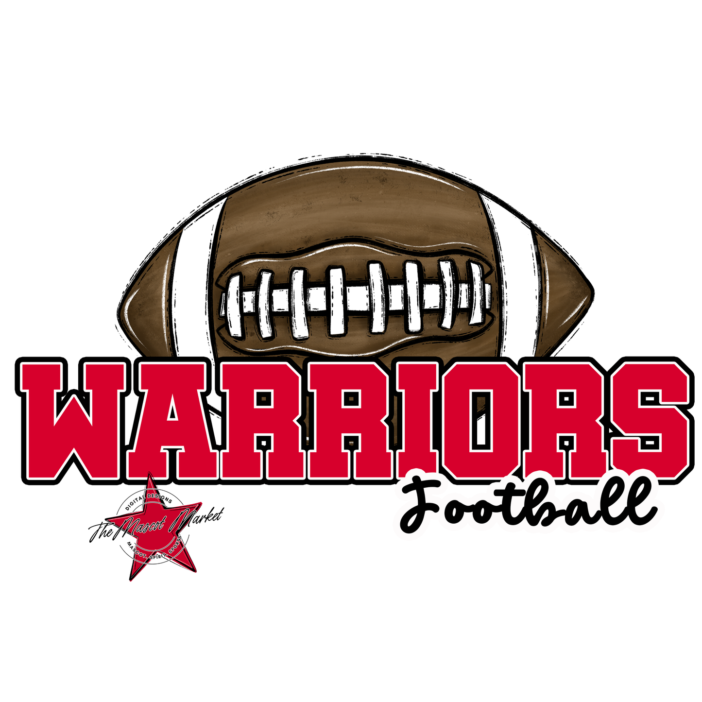 Warriors Varsity Football-Red