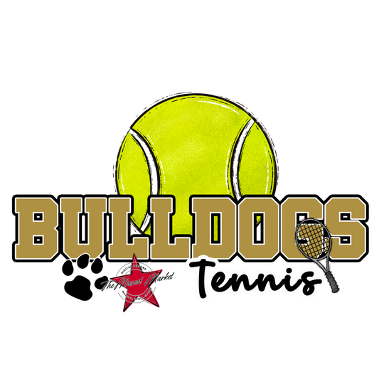 Bulldogs Varsity Tennis-Gold