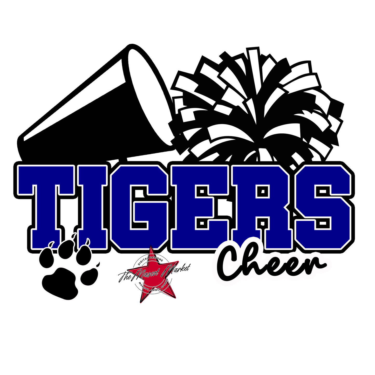 Tigers Varsity Cheer-Blue