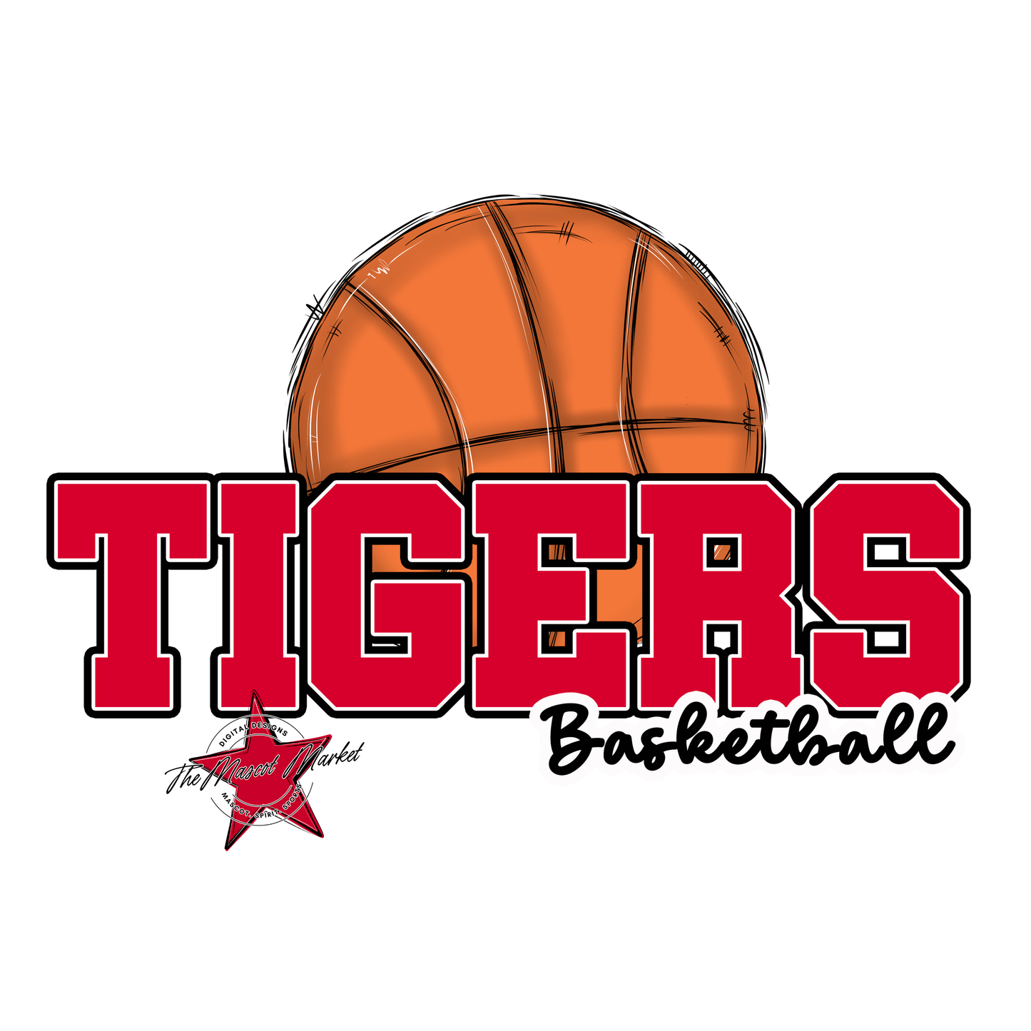 Tigers Varsity Basketball-Red