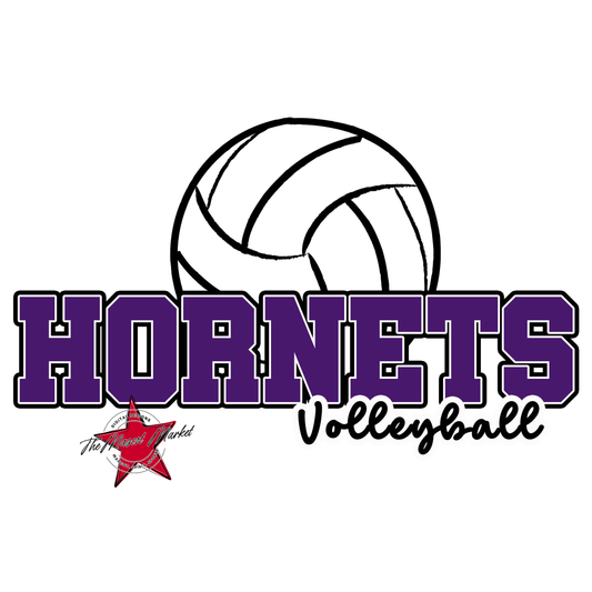 Hornets Varsity Volleyball-Purple