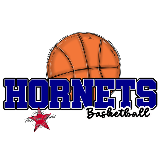 Hornets Varsity Basketball-Blue