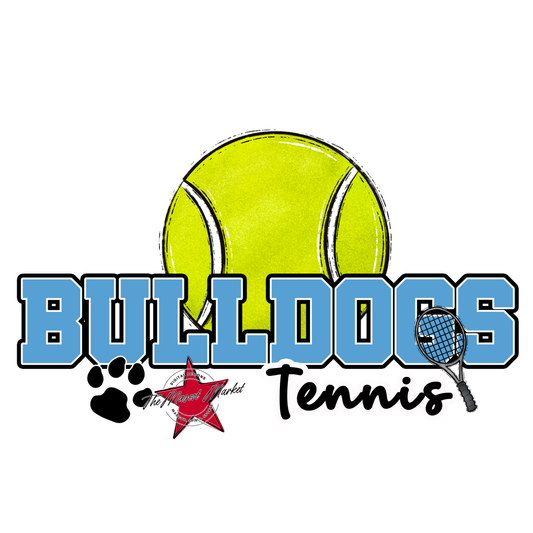 Bulldogs Varsity Tennis-Carolina Blue