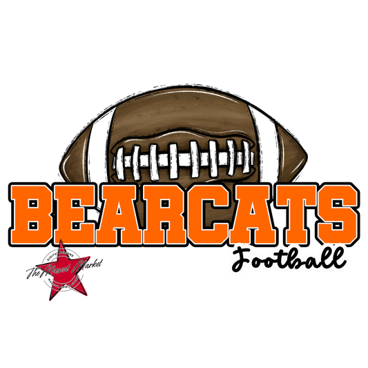 Bearcats Varsity Football Design-Orange