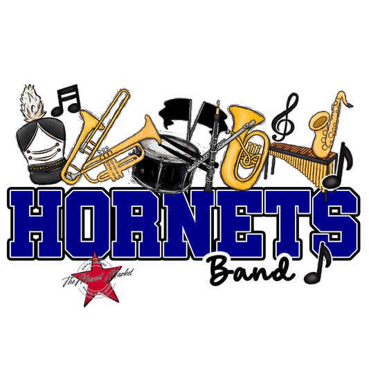 Hornets Varsity Band-Blue