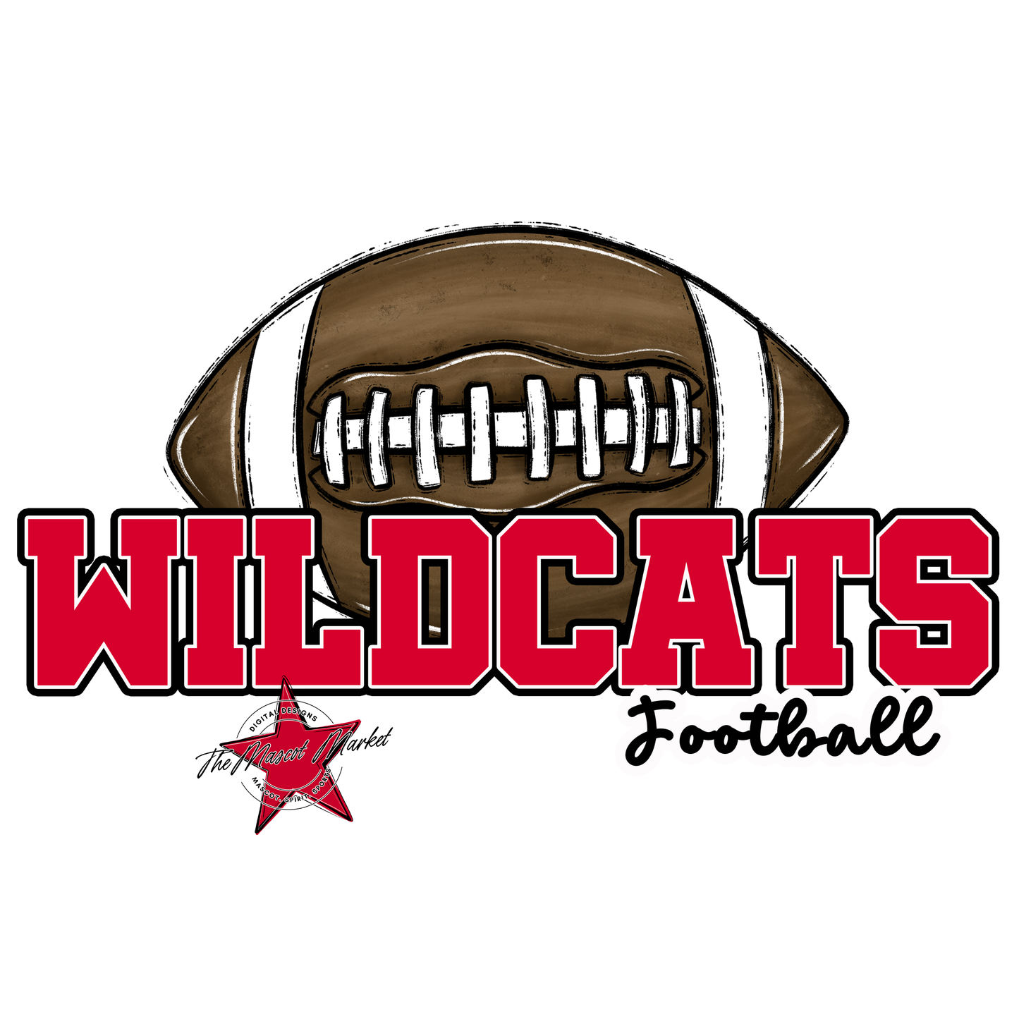 Wildcats Varsity Football-Red