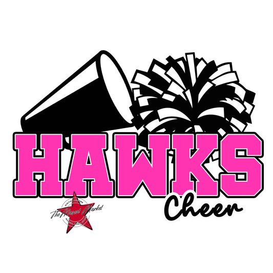Hawks Varsity Cheer-Pink