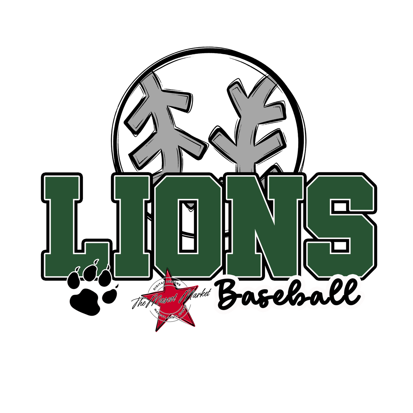 Lions Varsity Baseball-Green
