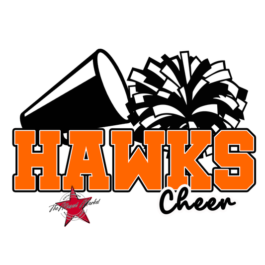 Hawks Varsity Cheer-Orange