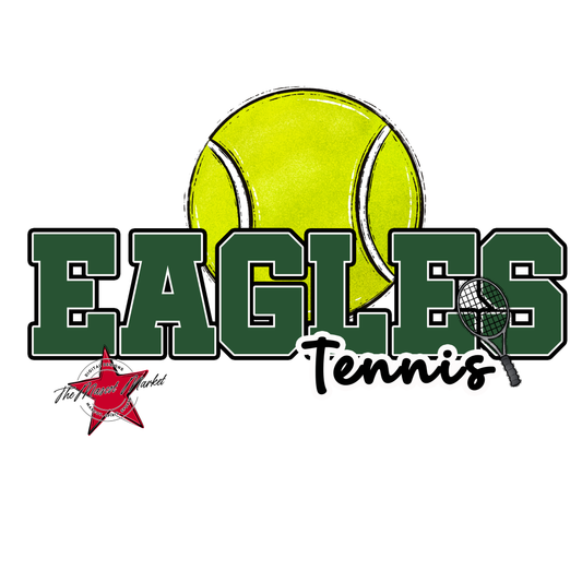 Eagles Varsity Tennis Design-Green