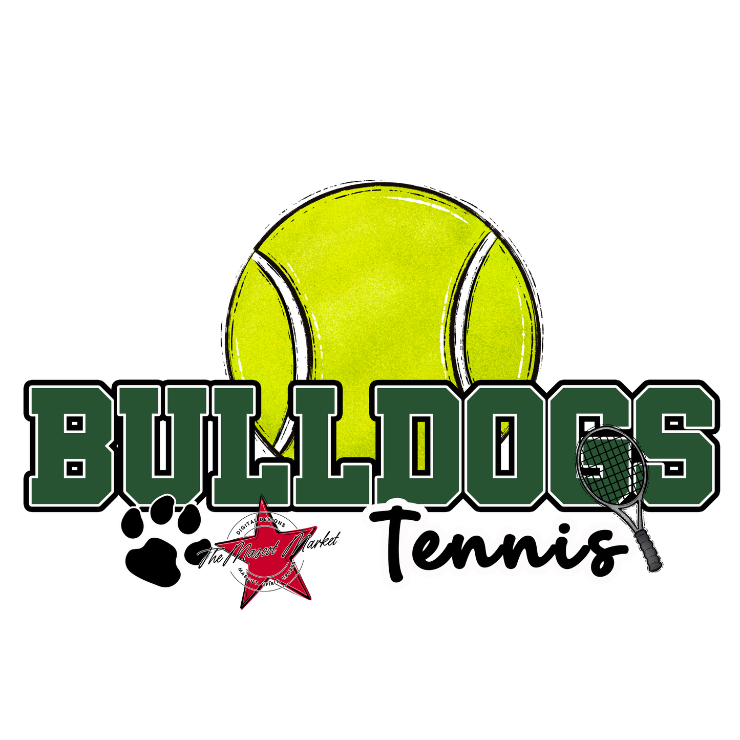 Bulldogs Varsity Tennis-Green