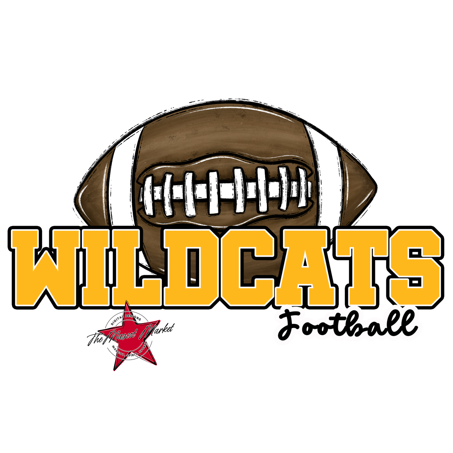 Wildcats Varsity Football-Yellow