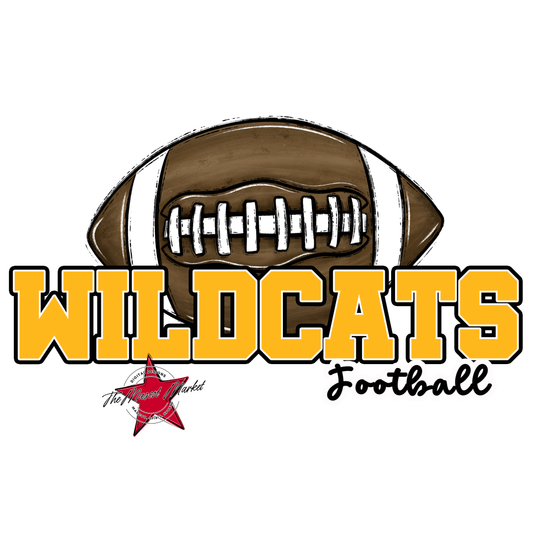 Wildcats Varsity Football-Yellow