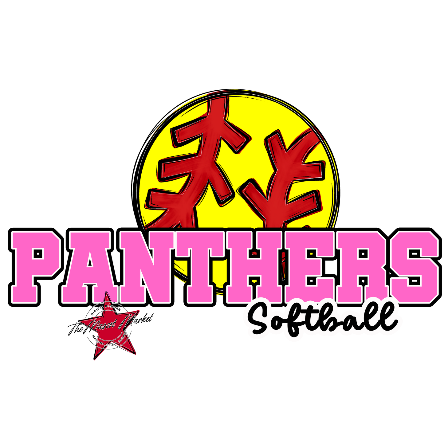 Panthers Varsity Softball-Baby Pink