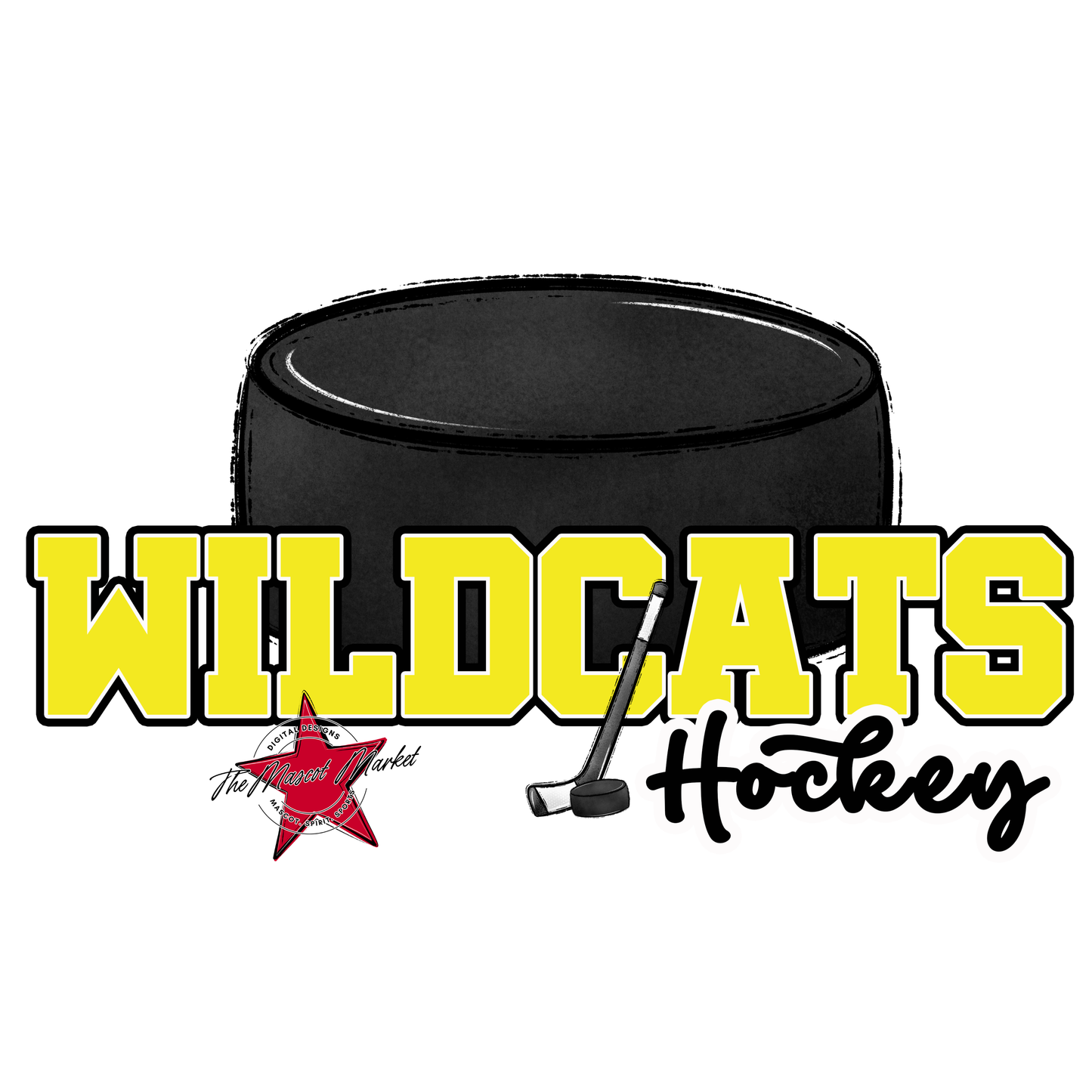 Wildcats Varsity Hockey-Bright Yellow