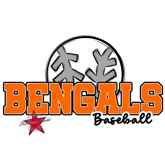 Bengals Varsity Baseball-Orange