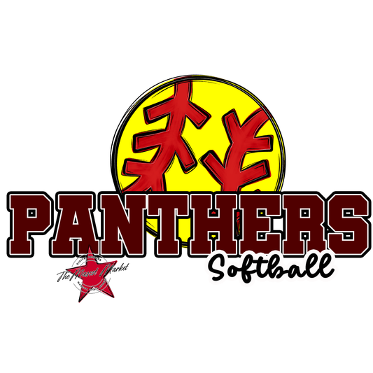 Panthers Varsity Softball-Maroon