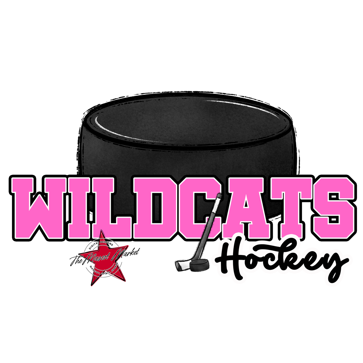 Wildcats Varsity Hockey-Baby Pink