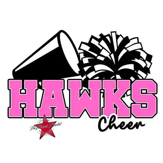 Hawks Varsity Cheer-Baby Pink