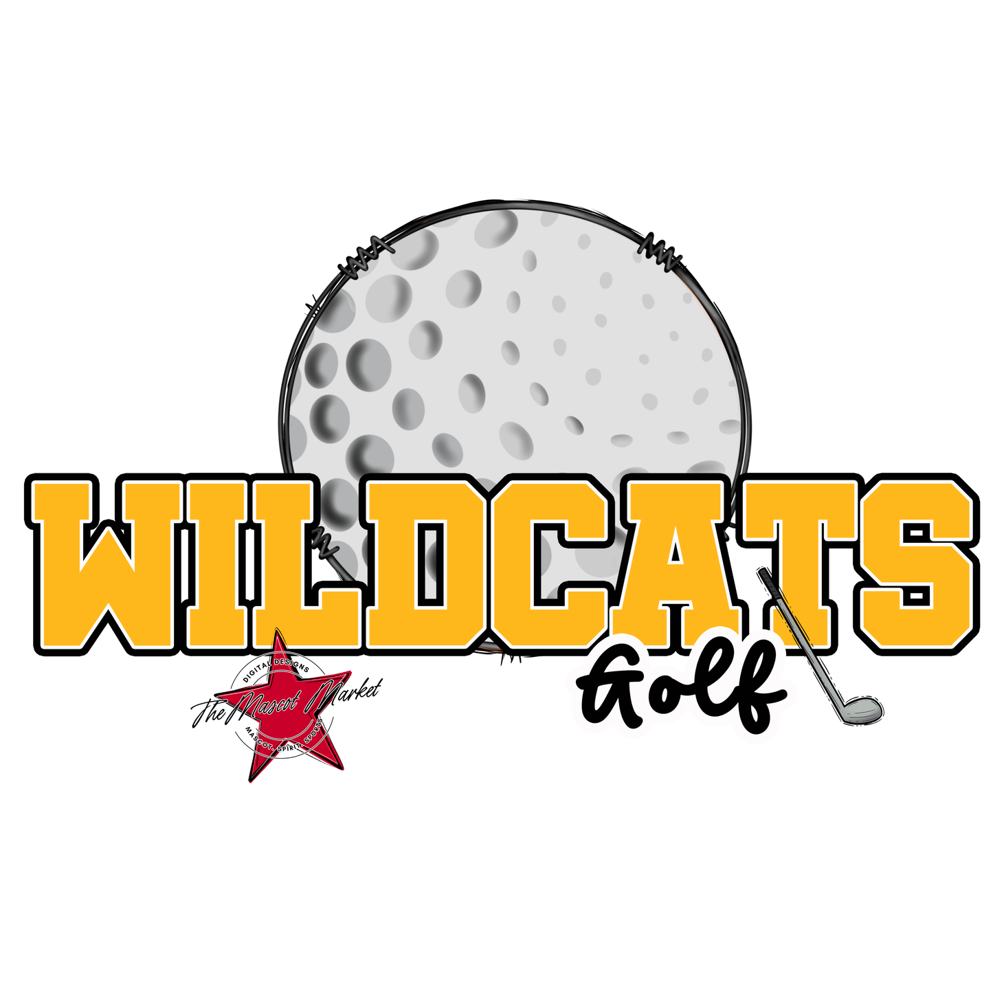 Wildcats Varsity Golf-Yellow