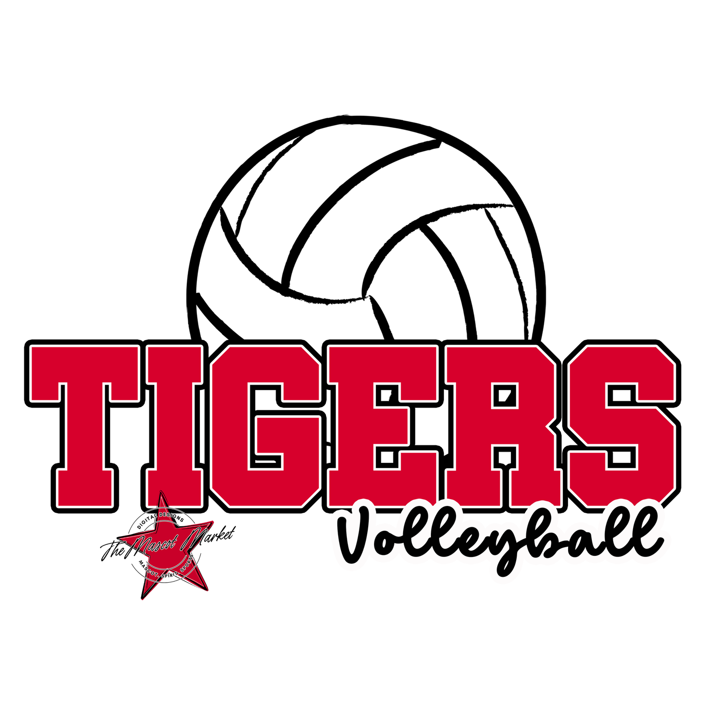 Tigers Varsity Volleyball-Red
