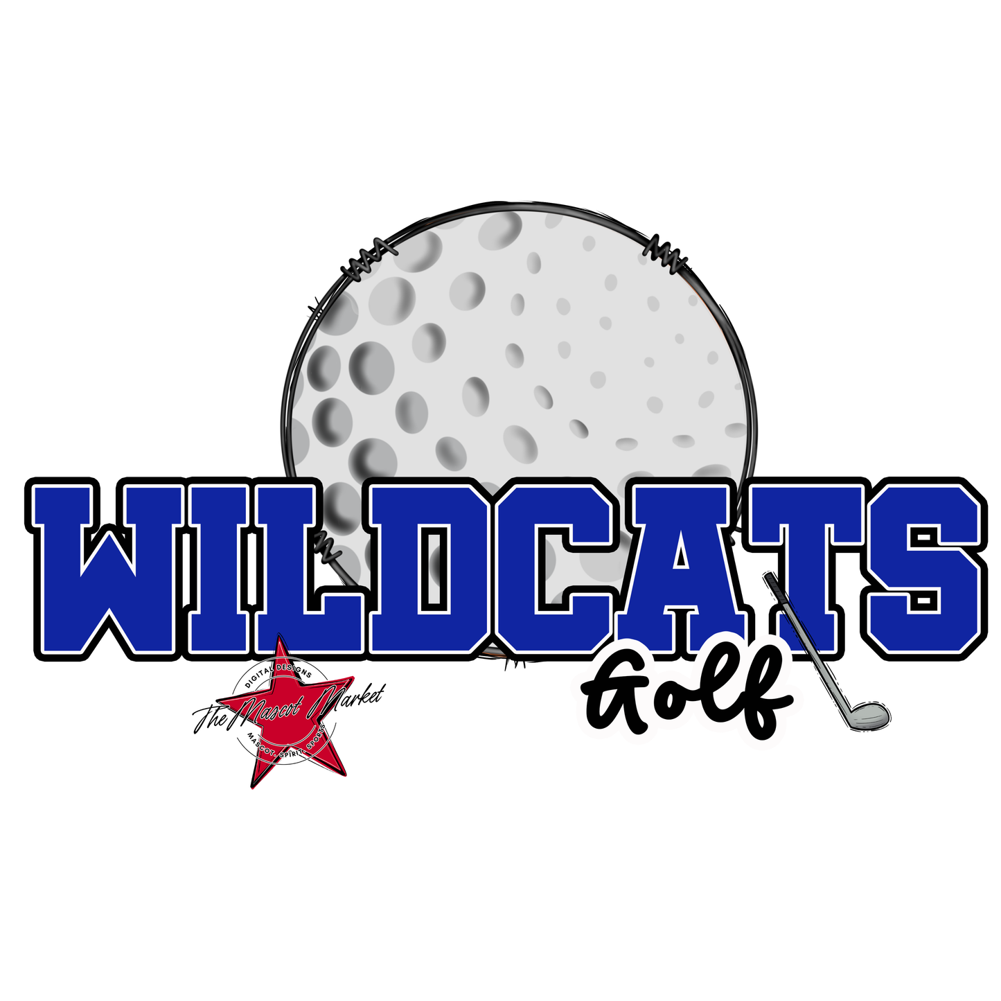 Wildcats Varsity Golf-Royal Blue