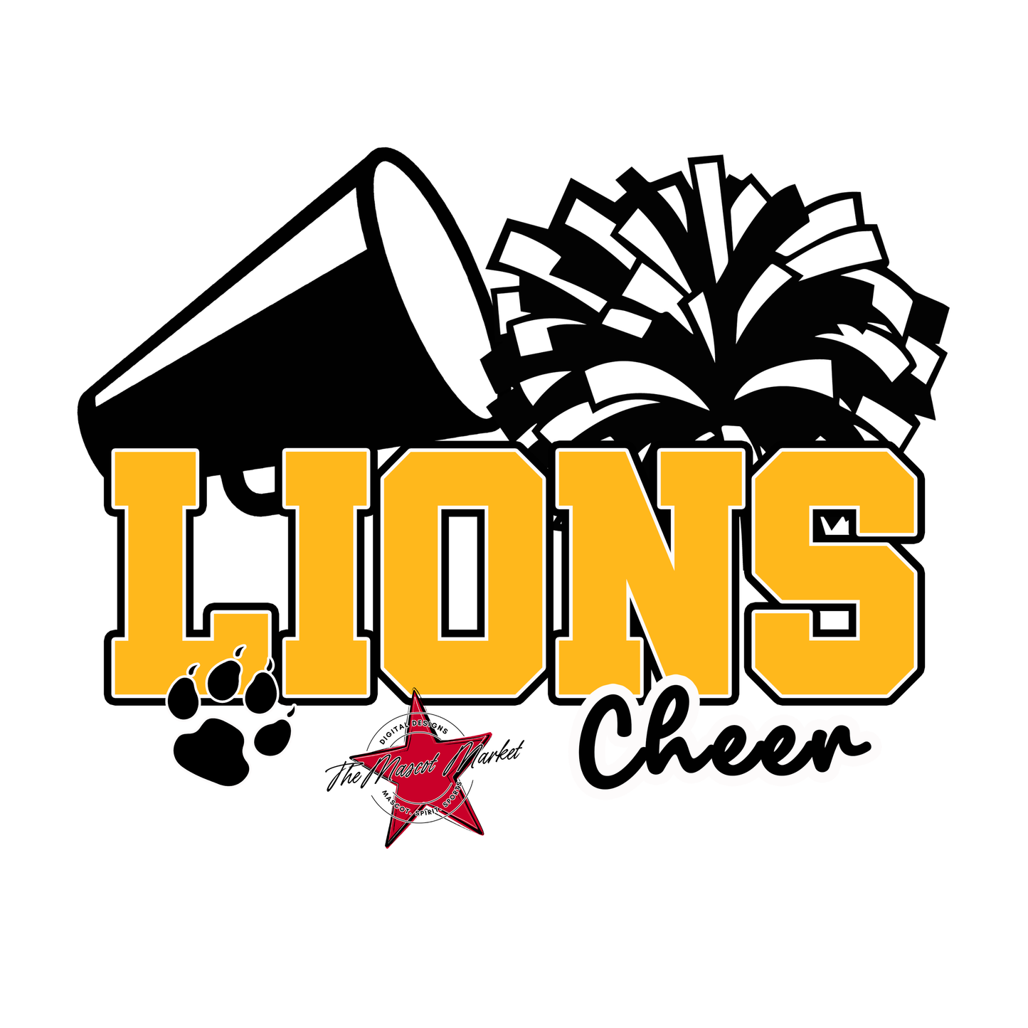 Lions Varsity Cheer-Yellow