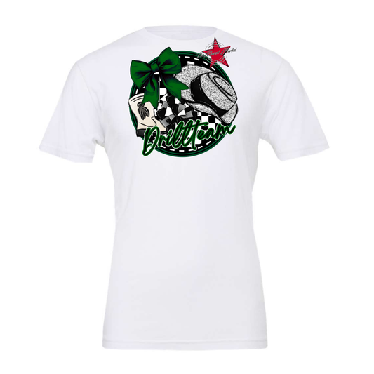 Drill team Circle Design-Green