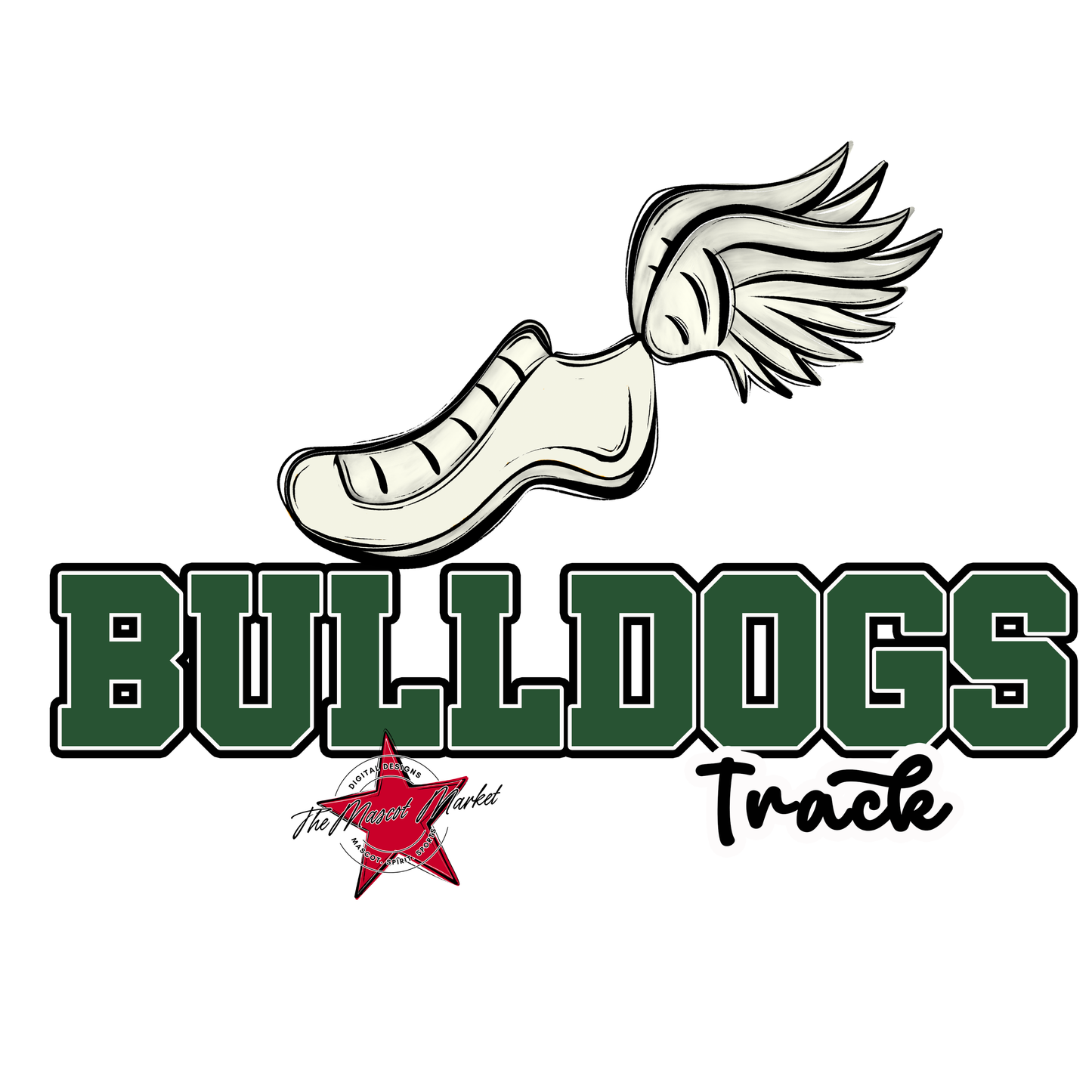 Bulldogs Varsity Track-Green